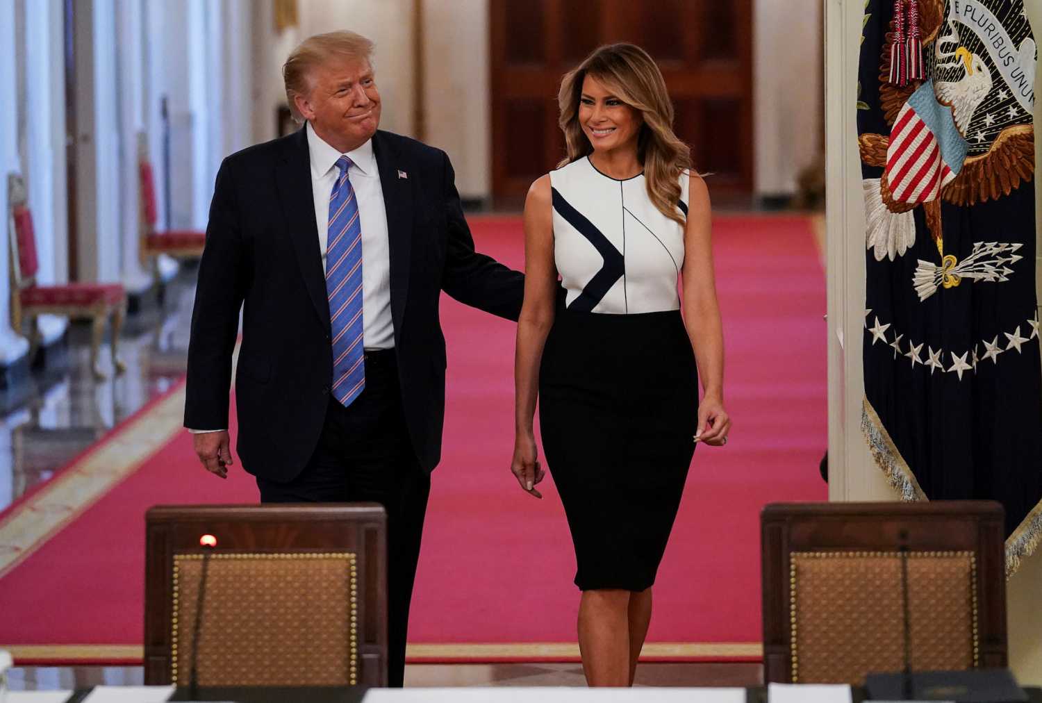 What melania trump conquered london