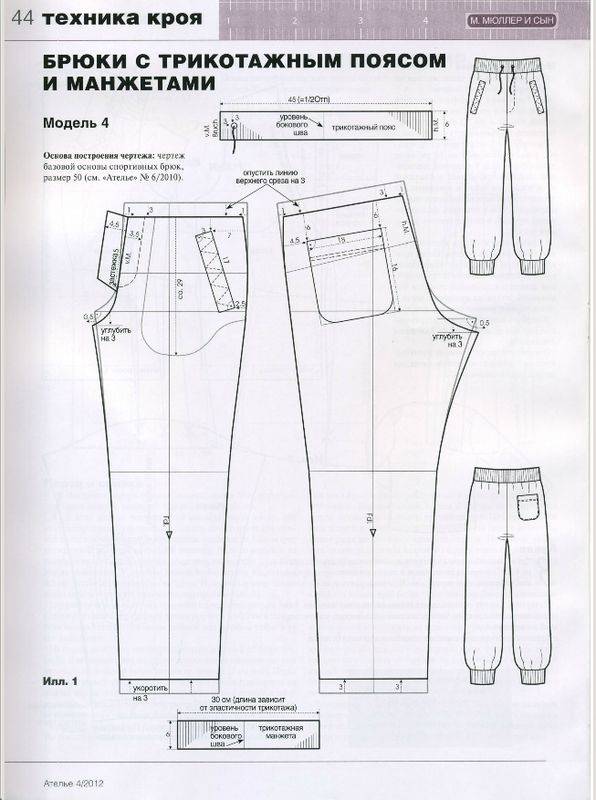Выкройка женских спортивных брюк | шкатулка
выкройка женских спортивных брюк — шкатулка