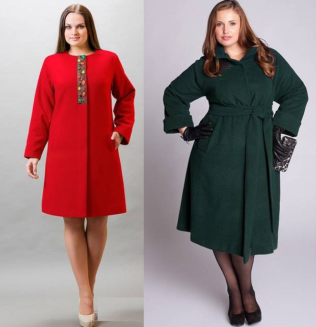 Пальто для полных невысоких женщин. пальто для полных – как подобрать стильную модель на полную фигуру