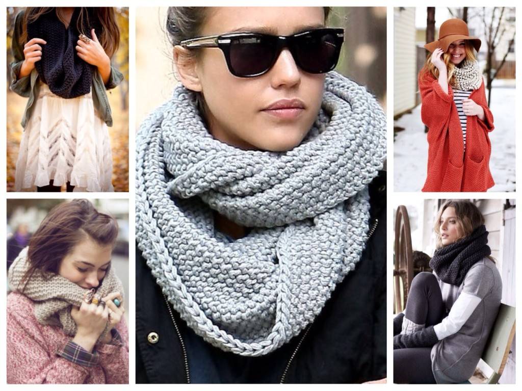 Виды шарфов: большое разнообразие моделей для шеи и головы