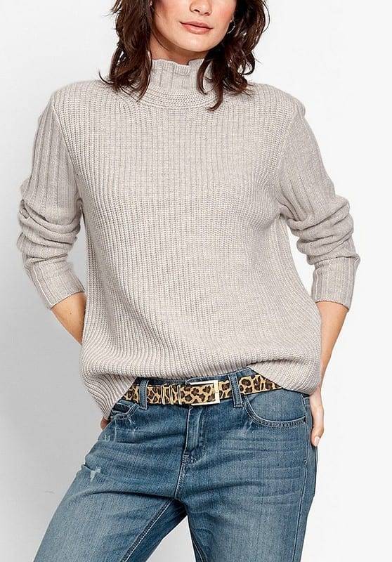 Вязаный свитер, что собой представляет, с какой одеждой сочетается
