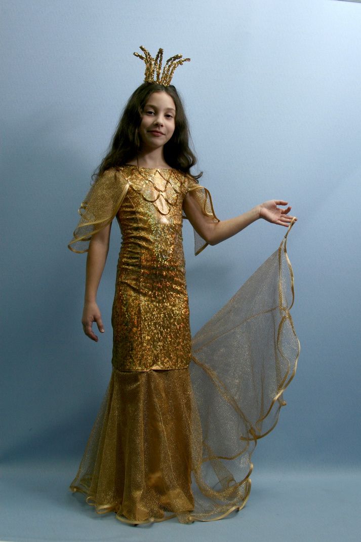 Костюм рыбки своими руками. Платье Золотая рыбка. Костюм золотой рыбки. Костюм золотой рыбки для девочки. Новогодний костюм Золотая рыбка.