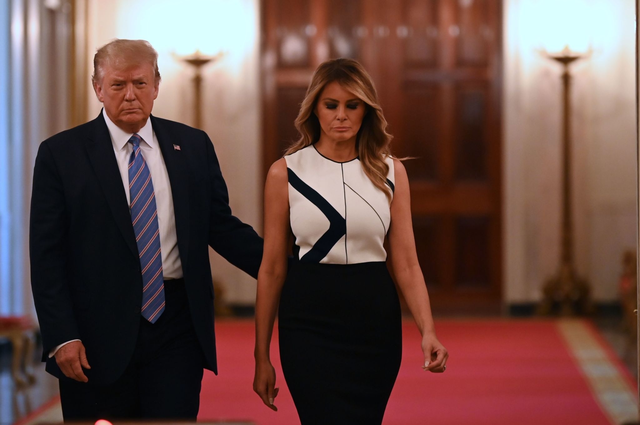 What melania trump conquered london