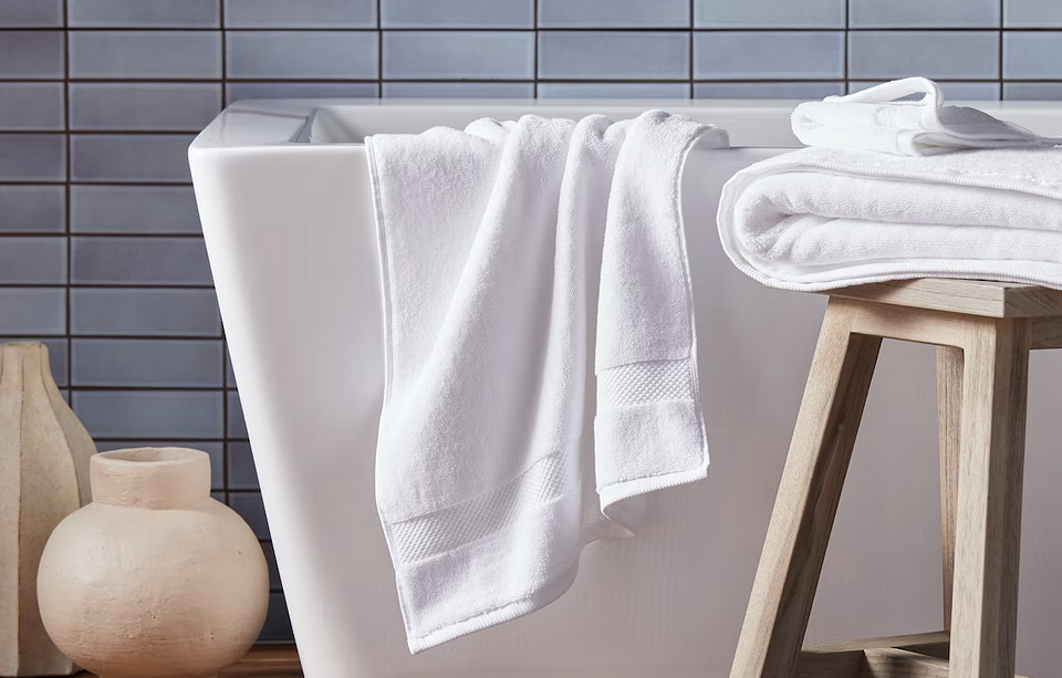 Быстро отбелить полотенца в домашних условиях. Что поделать в ванной.