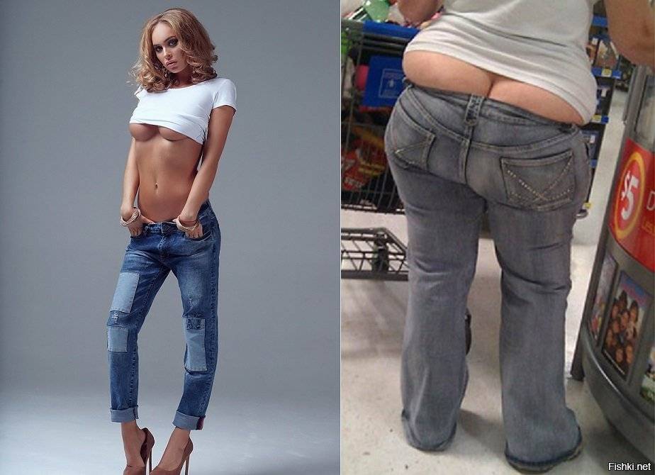 Широкие джинсы: как и с чем носить женские джинсы трубы и рваные с широкими штанинами