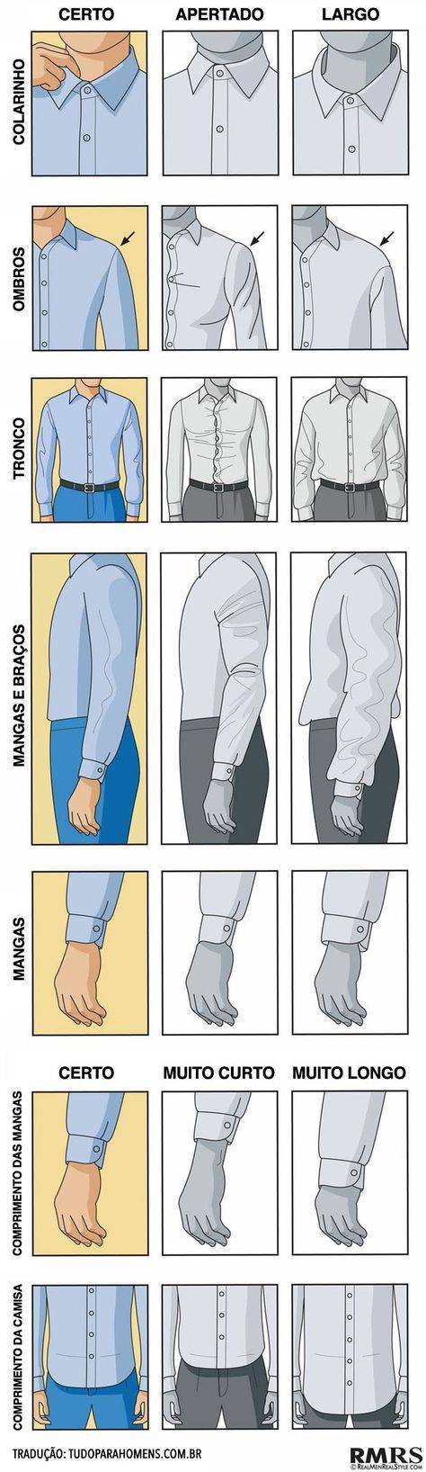 Таблица размеров мужских рубашек — определяем по обхвату шеи