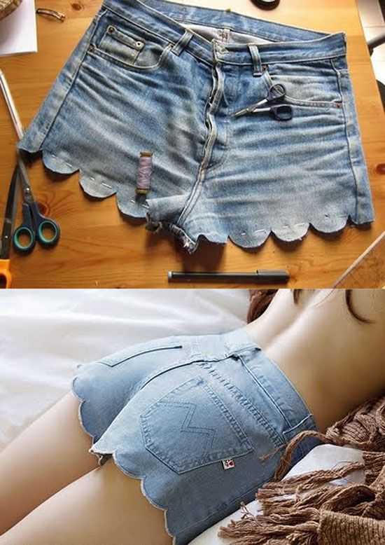 Как сделать шорты из джинсов своими руками: декор, длина, советы