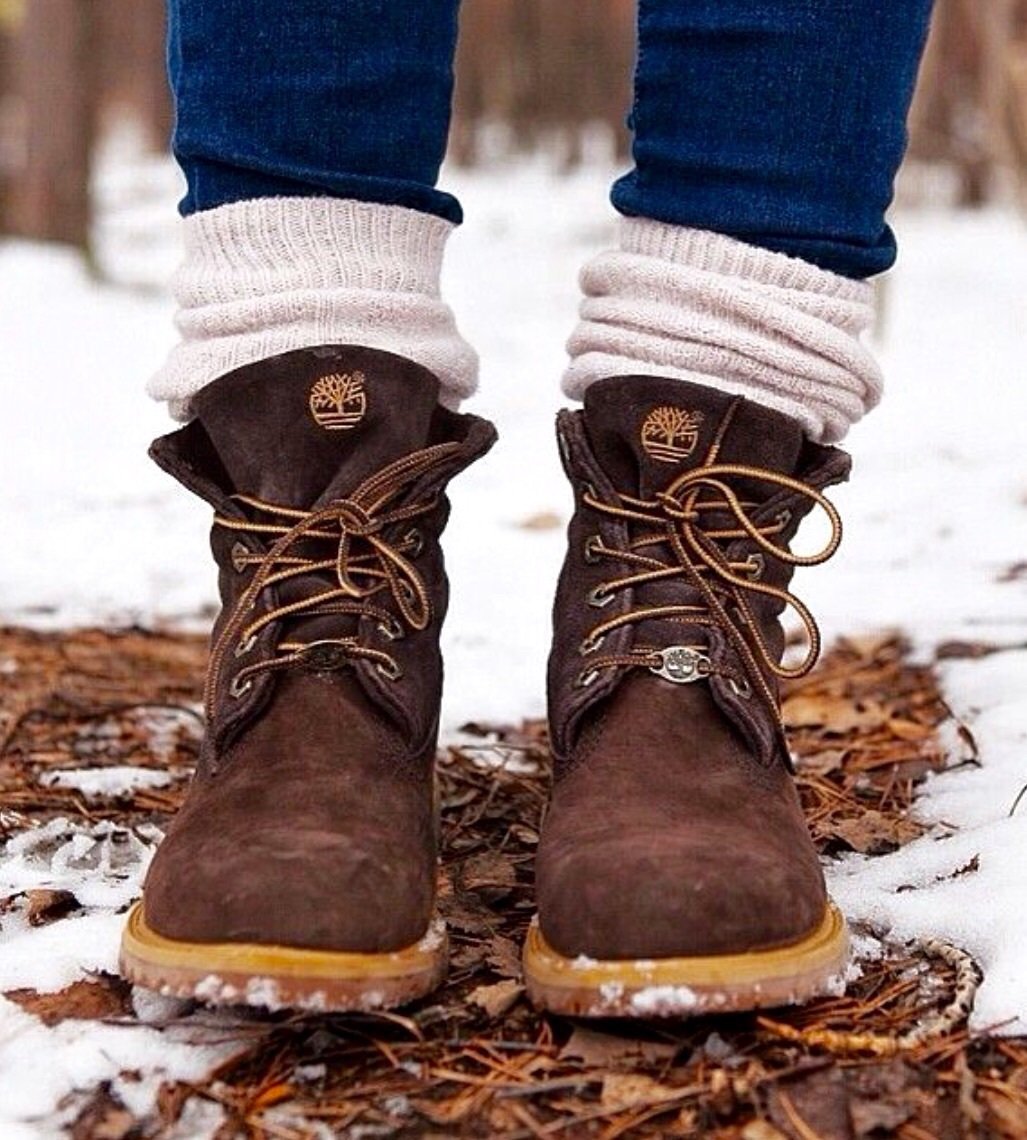 Тимберленд зимние высокие женские ботинки