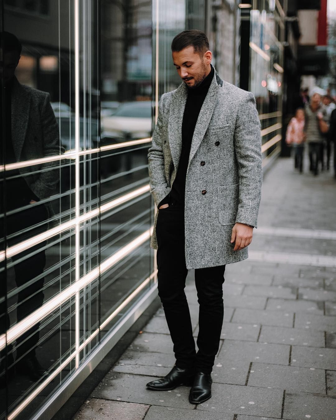С чем носить мужское пальто - подбираем стильный мужской лук