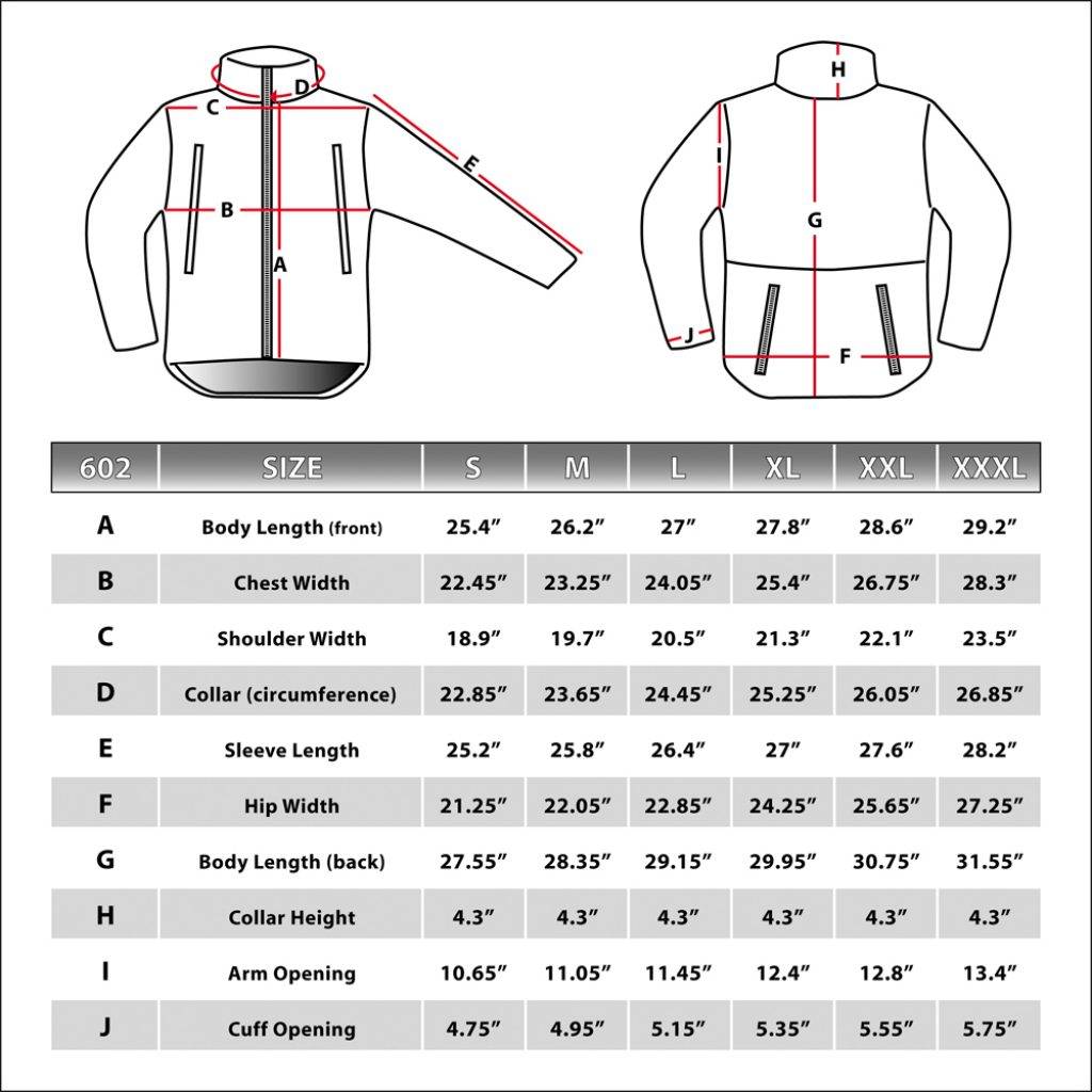 Как подобрать размеры мужских курток на алиэкспресс? - aliexpres.sale
