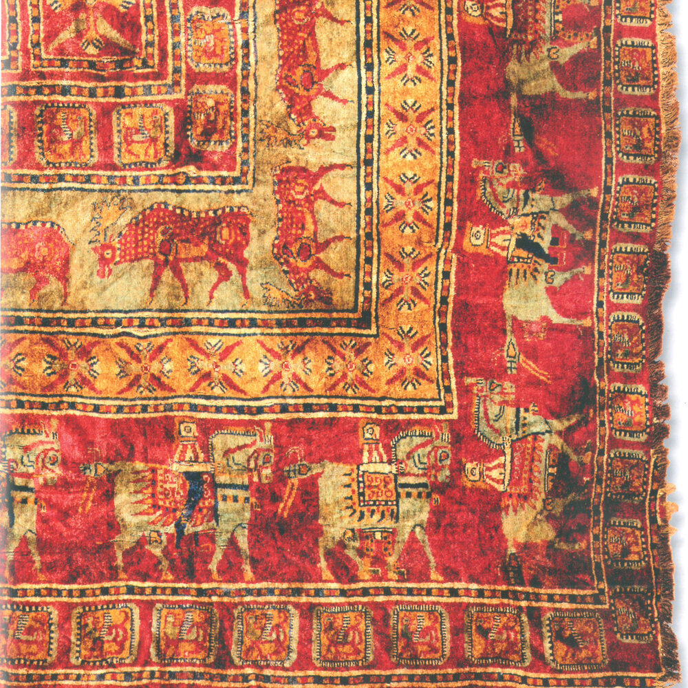 Редкие ковры Монгольской Империи и их современные аналоги