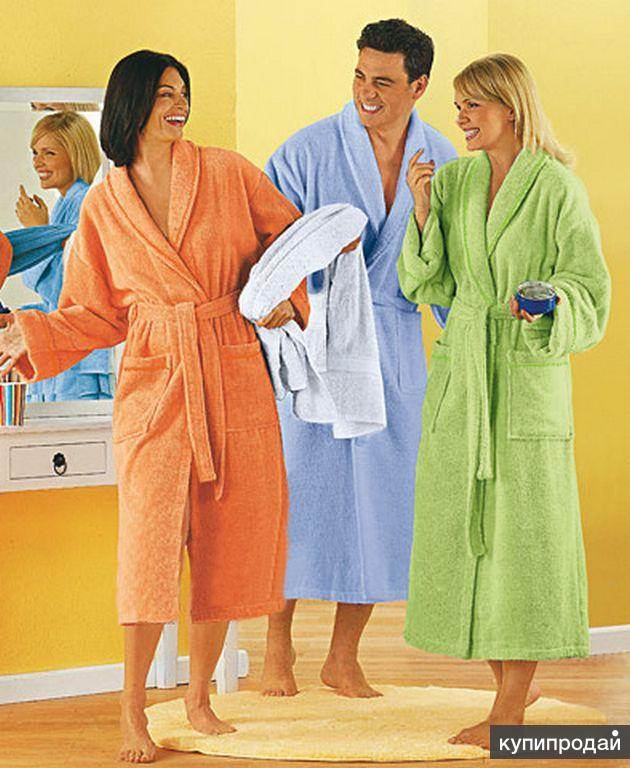 Лучшие женские банные халаты |