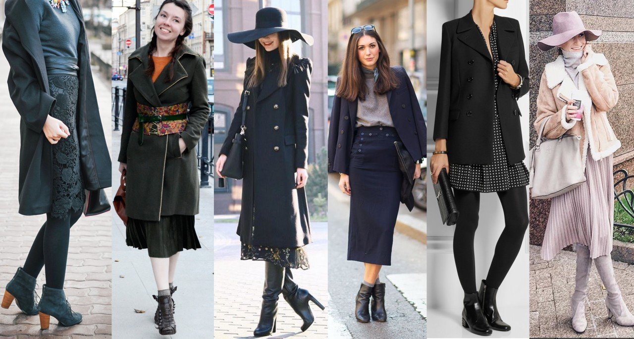 С чем носить демисезонное пальто: 11 модных луков, советы стилистов