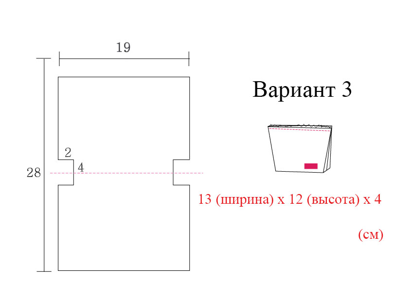 Выкройки косметичек модели и схемы с фото с размерами