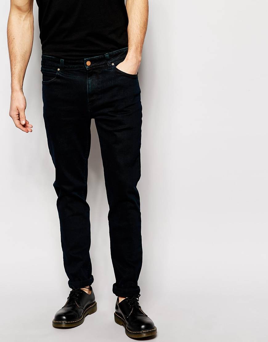 Черные мужские джинсы: стильные модели