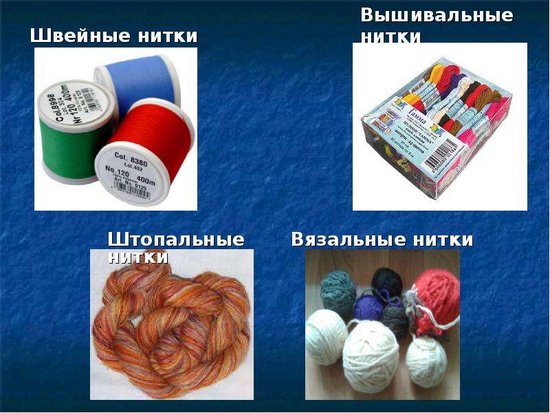 Что такое нитки? значение слова, технология изготовления, классификация по составу и способу использования.