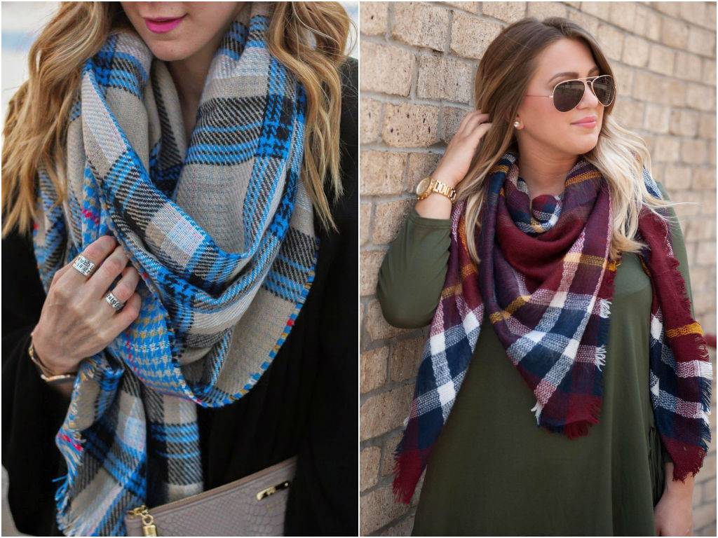 Как выбрать шарф по составу и материалу на зиму