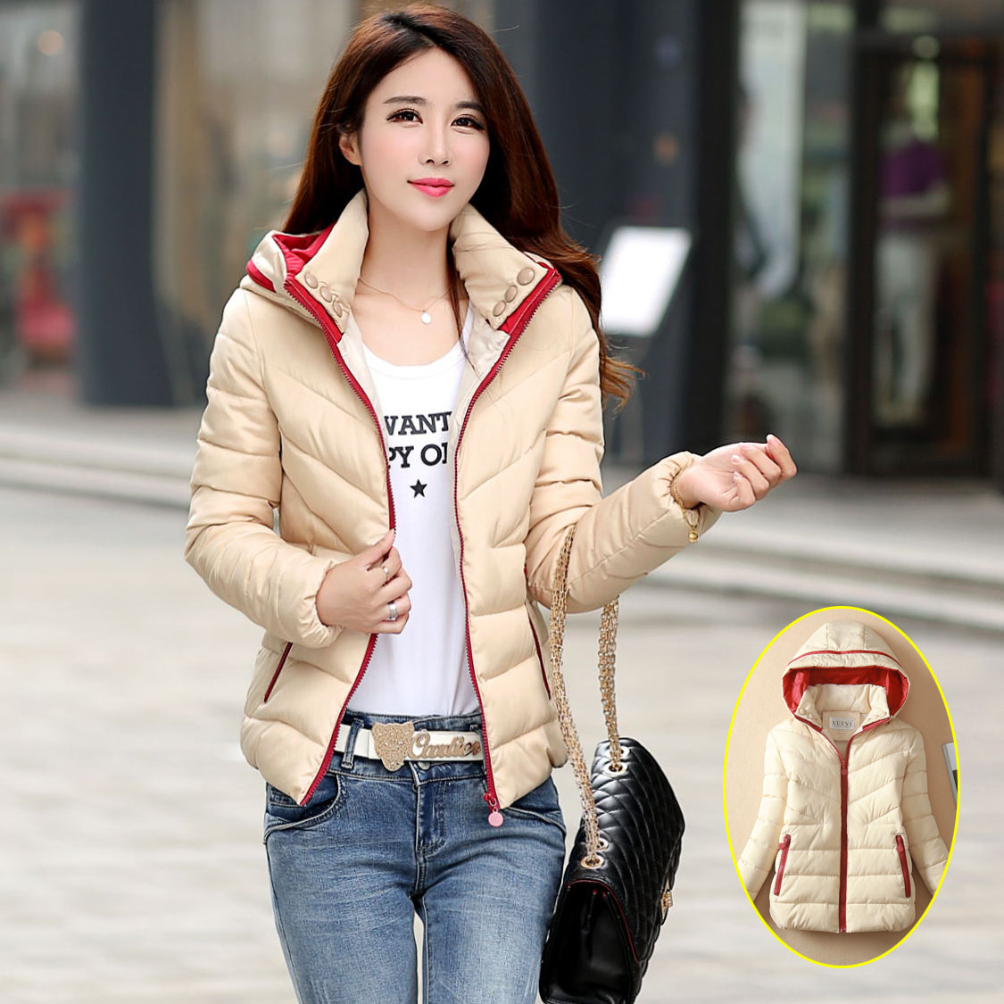 Sofi line длинная куртка Корея