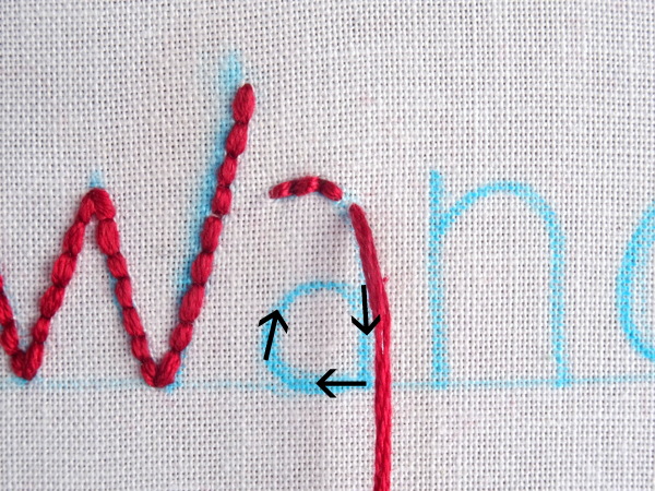 Техника вышивания букв. Стежки для вышивания надписей. Вышивка стежками буквы. Вышивка на ткани нитками буквы. Шов для вышивки надписей.