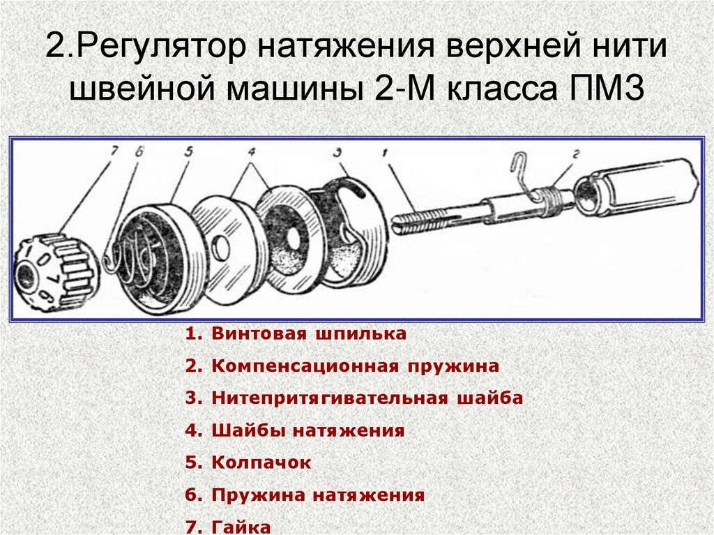 В строчке снизу ослаблена нижняя нитка