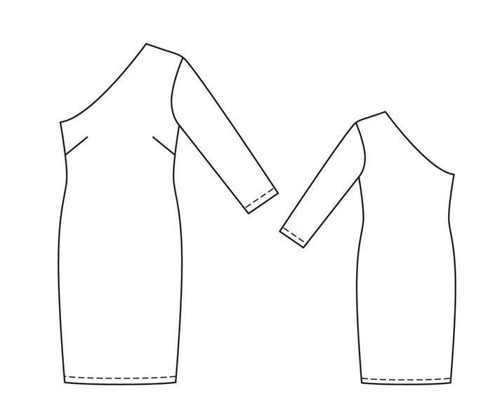 Восемь вариантов моделирования вытачек и рельефов на платье. обсуждение на liveinternet