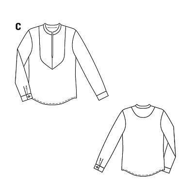 Выкройка блузы-крестьянки и мастер-класс по пошиву базового варианта