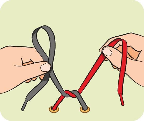 Завязывать можно развязывать нельзя. Узел на конце шнурка. Завязывание узлов для детей. Узел для завязывания пуговиц. Узелки на шнурках.