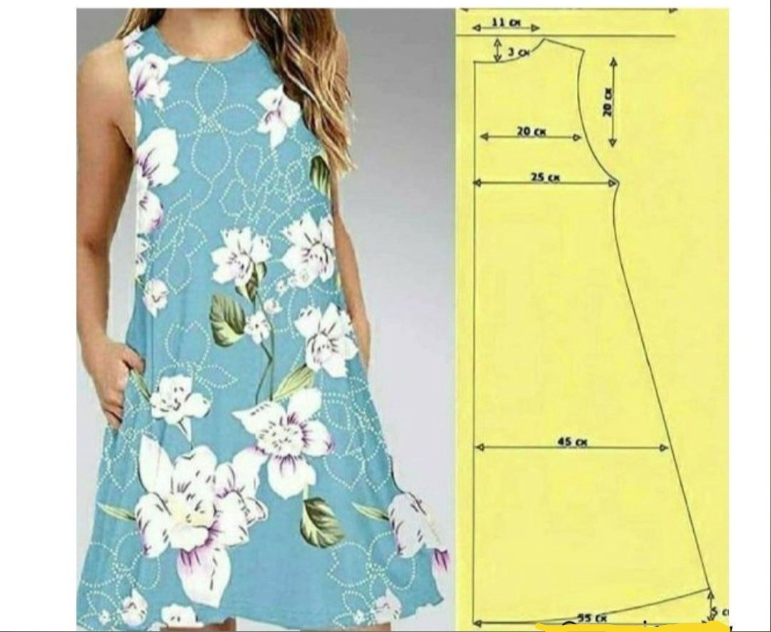 Пошив летнего платья