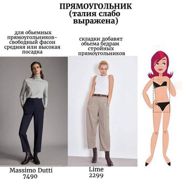 Как подобрать брюки по фигуре женщине: советы, фото
как правильно подобрать брюки по фигуре — modnayadama