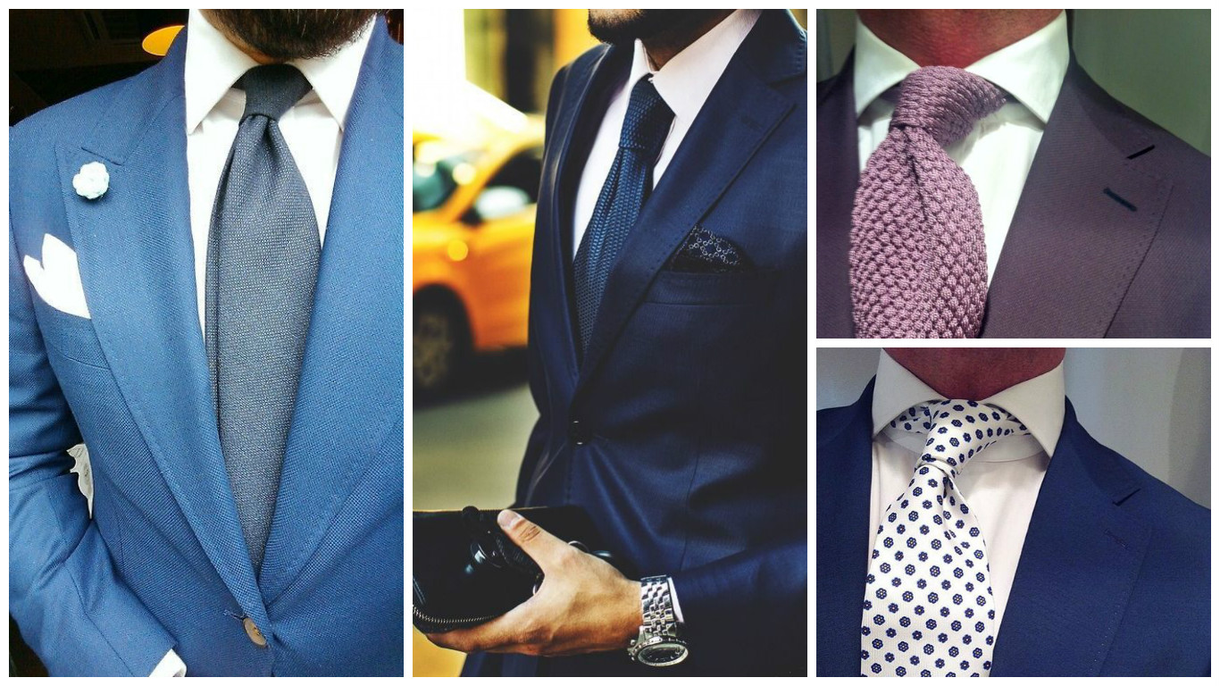 Как выбрать галстук для мужчины к костюму