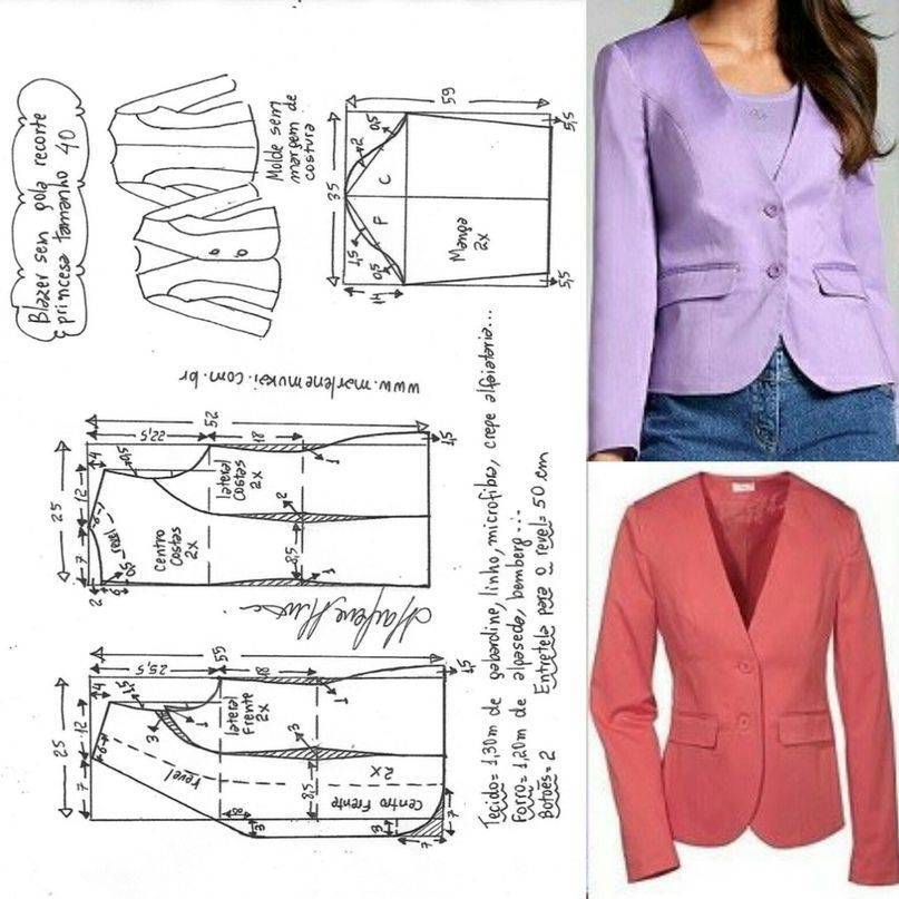 Как сшить женский пиджак своими руками: пошагово шьем простую модель для начинающих