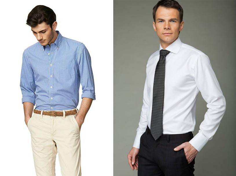 Виды мужских рубашек, которые должны быть в гардеробе каждого зрелого мужчины на style4man.com