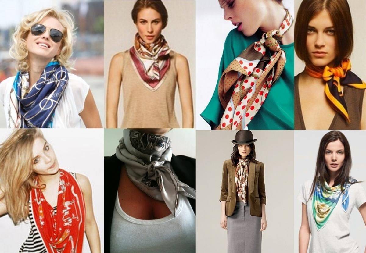 Как такой аксессуар, как шарф может сделать вас моложе и стройнее! - мир женщин