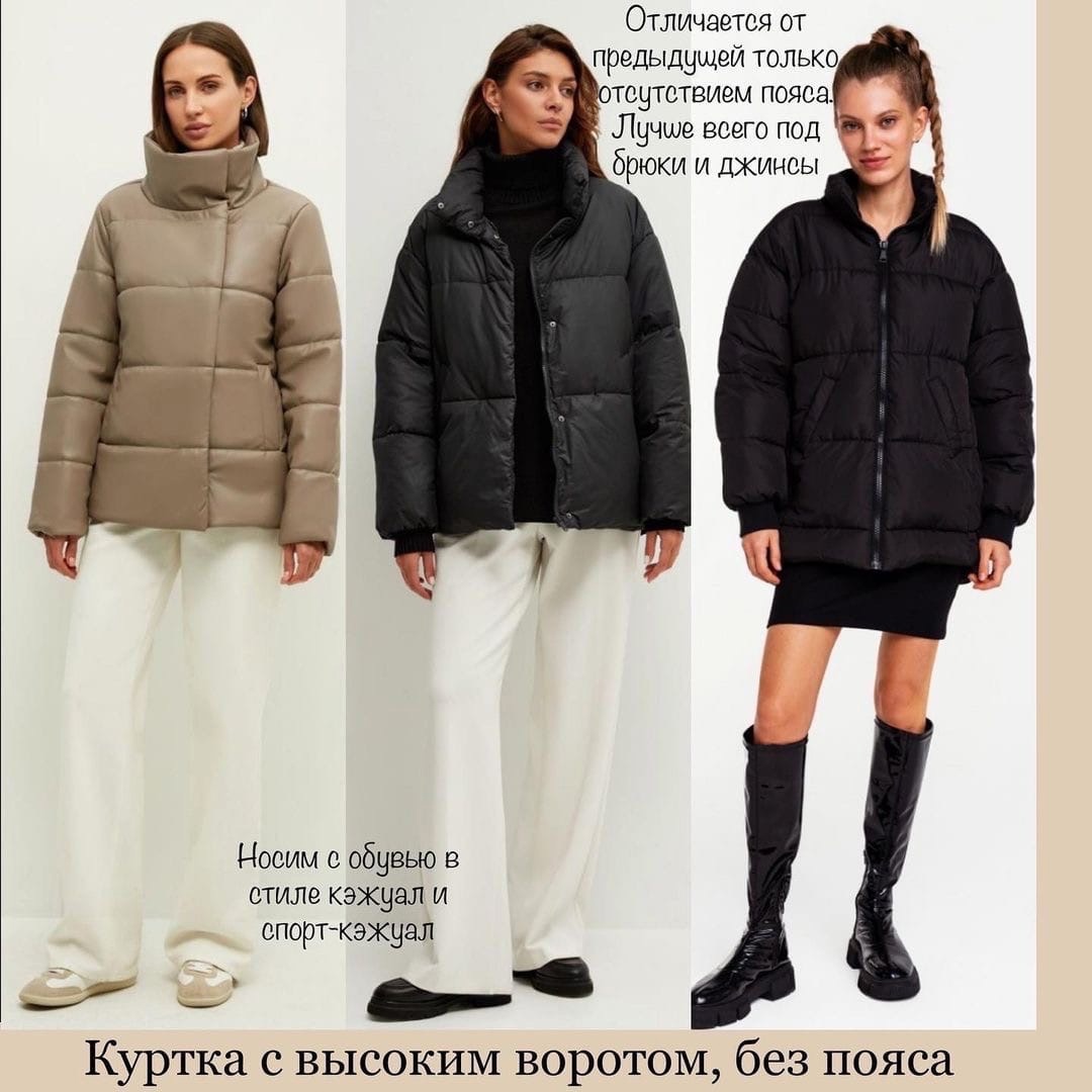 Зимние куртки женские 2023 тренд