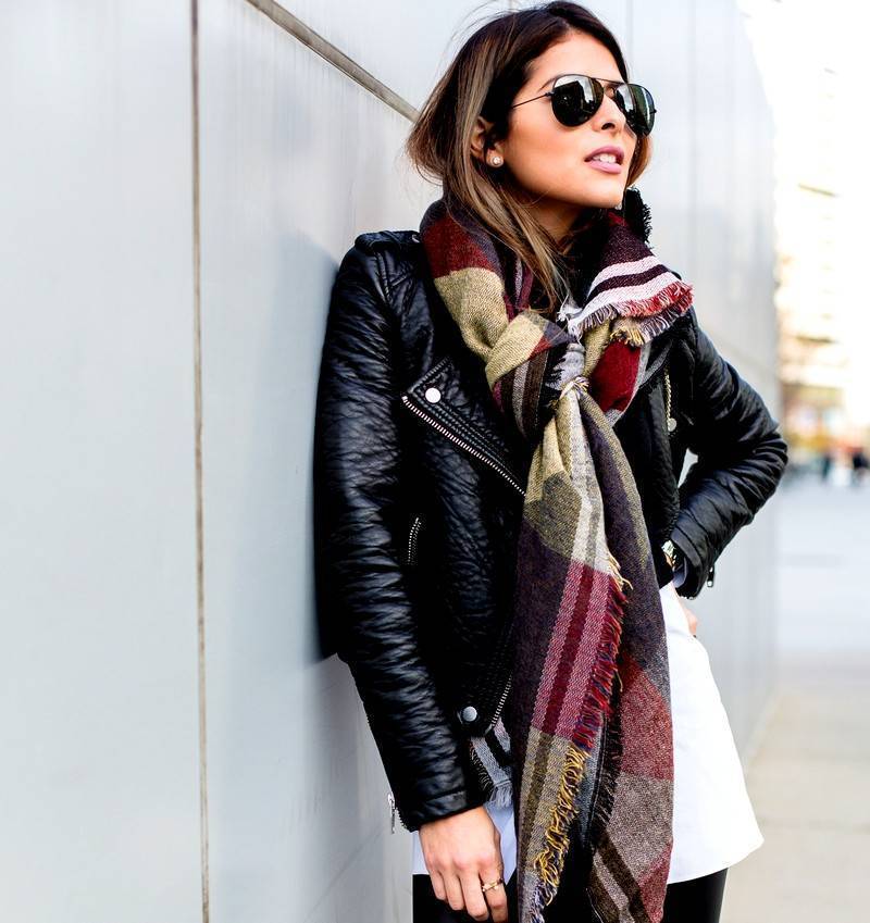Как завязывать шарф на куртку: 10 способов с фото и описанием
