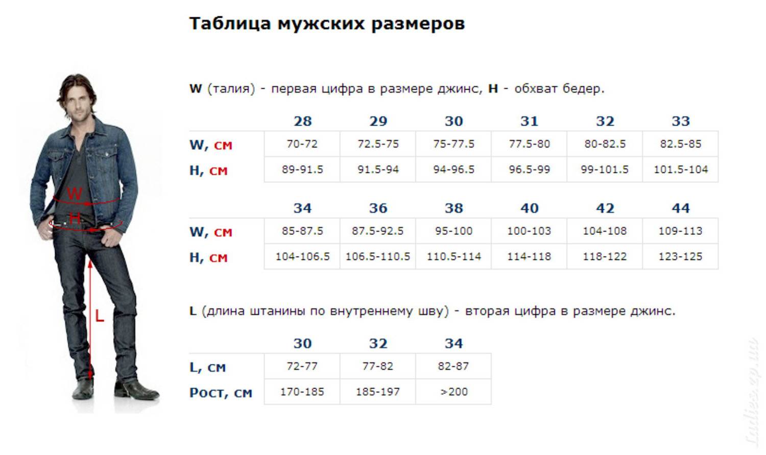Размеры женских джинсов калькулятор подбора, таблицы сравнение зарубежных с российскими
