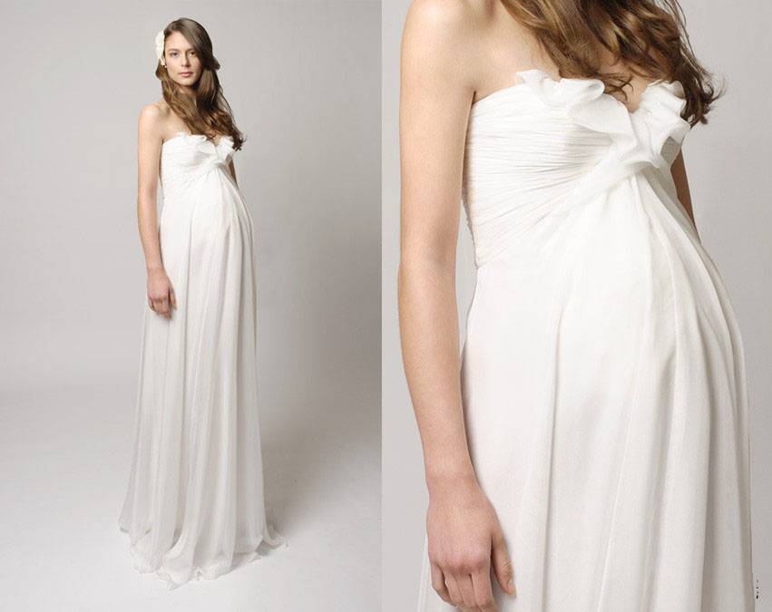 Свадебные платья для беременных: фото и идеи лучших фасонов, которые подойдут многим девушкам