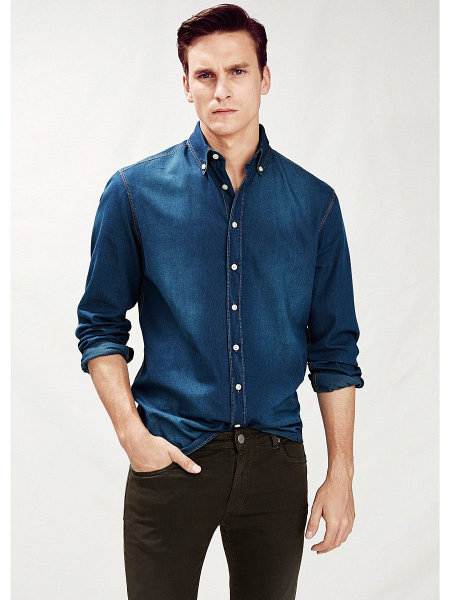 Мужская джинсовая рубашка: особенности выбора |