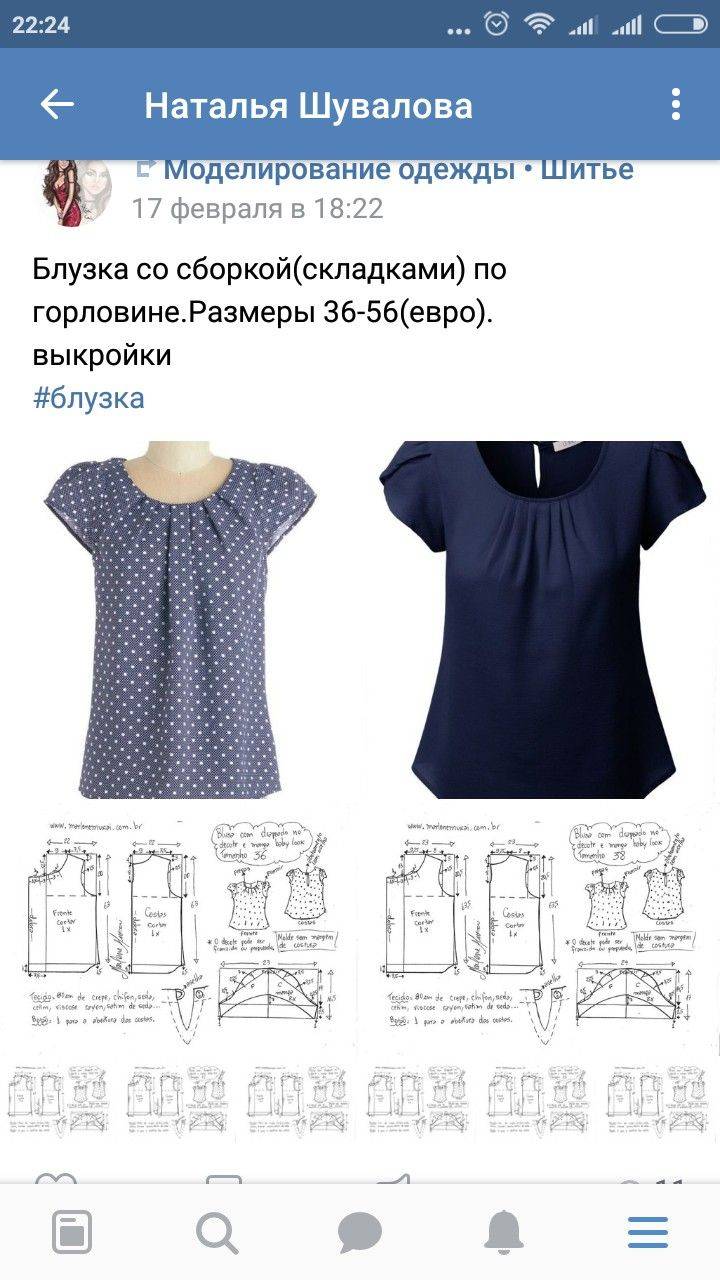 Блузка с рукавом "реглан": шьем своими руками, выкройка с фото на mamsy