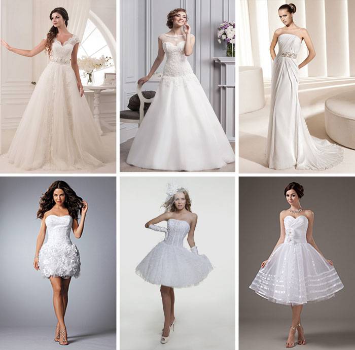 Фасоны свадебных платьев – новинки и модные идеи | glamiss
