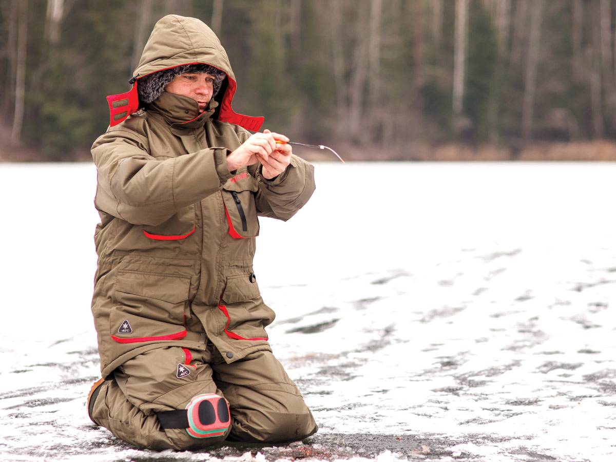 Как выбрать зимний костюм для рыбалки, разновидности