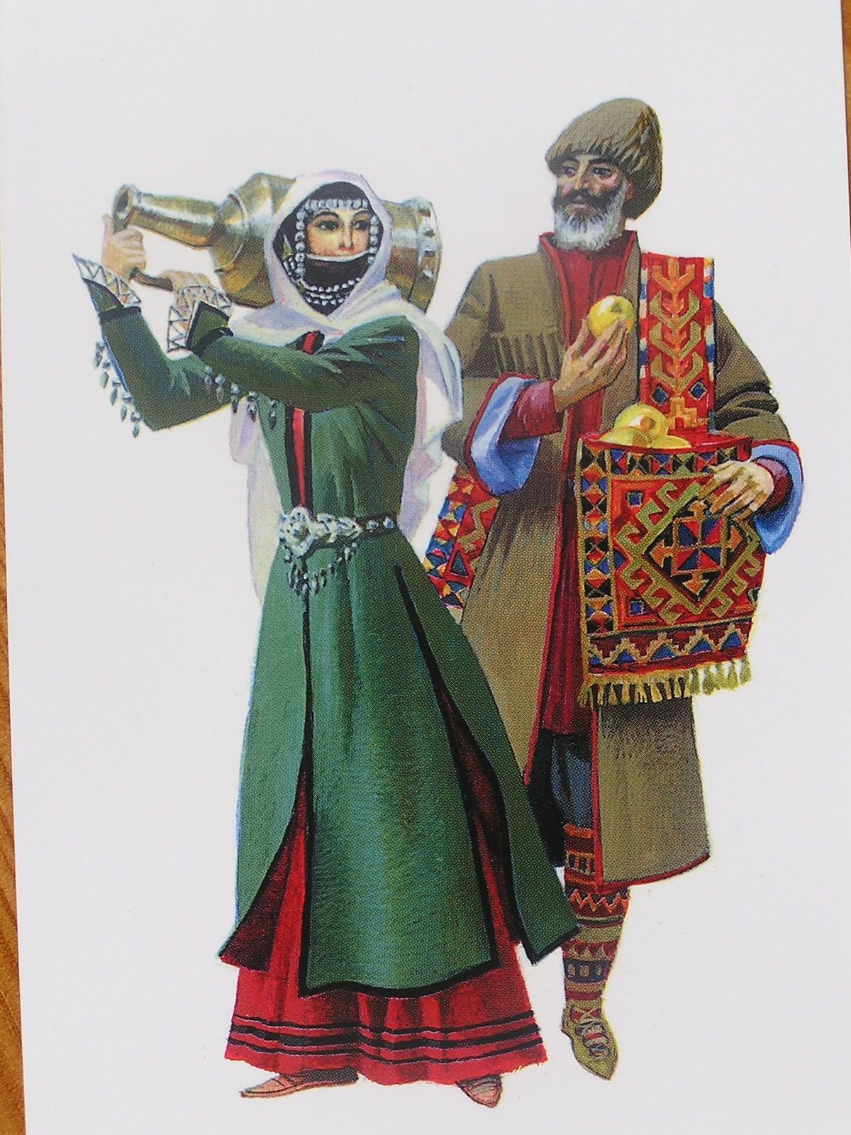 Армянский национальный костюм Марашлян