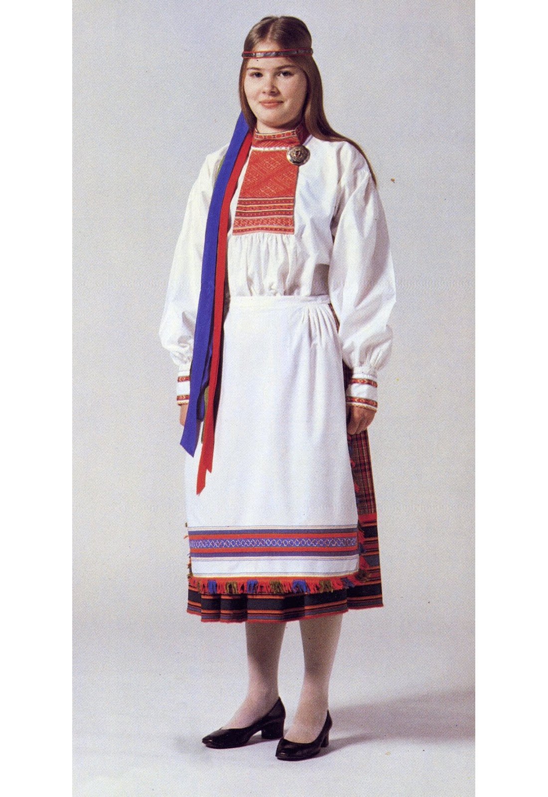 Карельский национальный костюм | золотое кольцо карелии