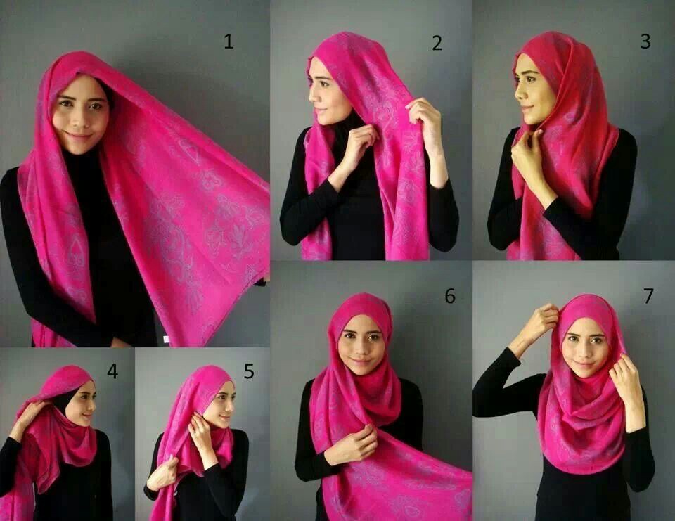 Как сделать мусульманский. Хиджаб платок. Платок на голову мусульманке. Хиджаб из шарфа. Красивые платки мусульманские.