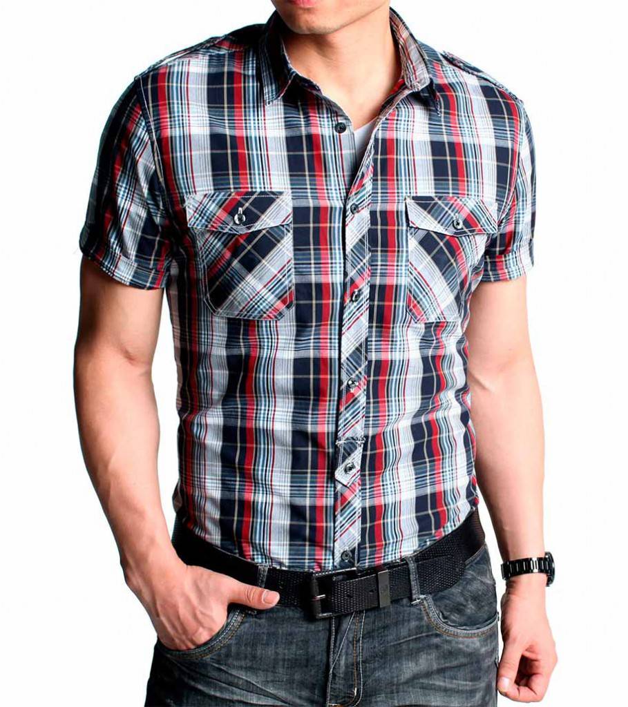 Рубашка в клетку: как и с чем сочетать в мужских образах | brodude.ru