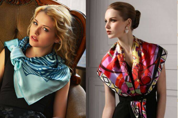 Платки и шарфы зимой - что модно с примерами • журнал dress