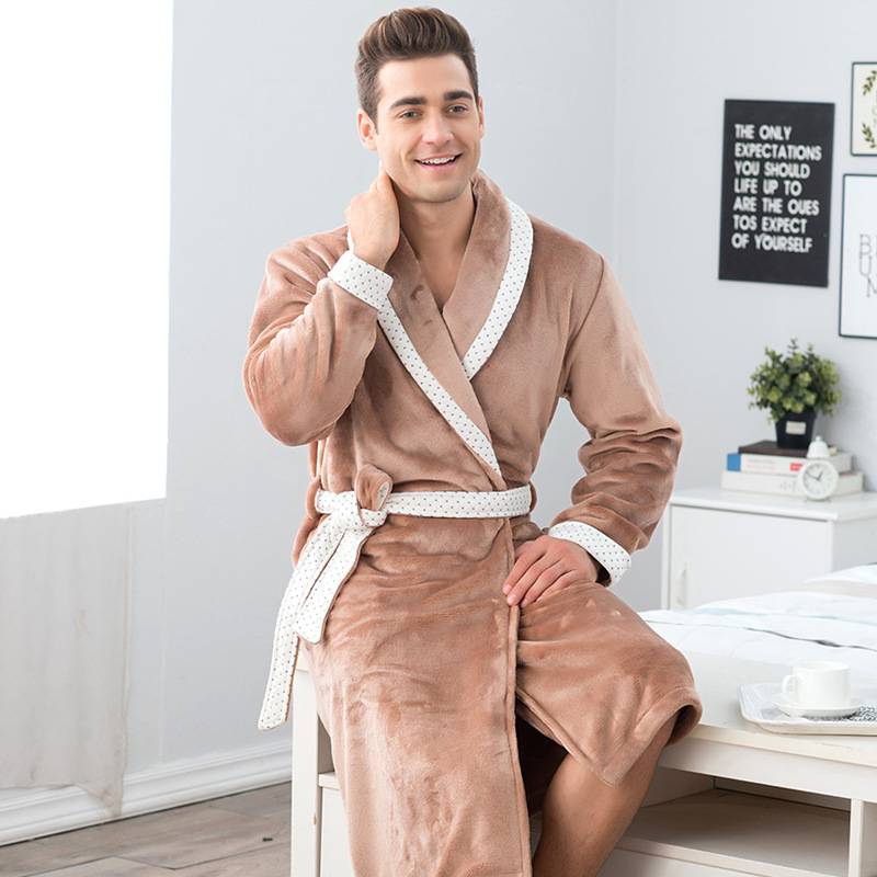 Мужской домашний халат — уют и комфорт | glamiss