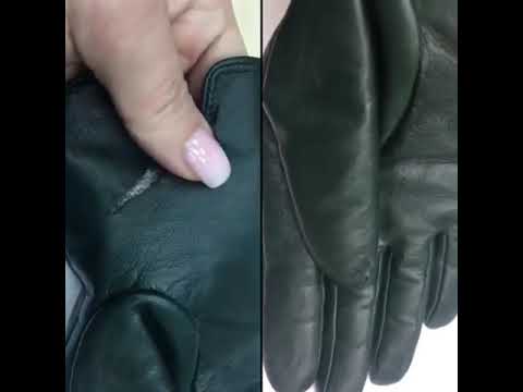Как быстро растянуть кожаные перчатки в домашних условиях
