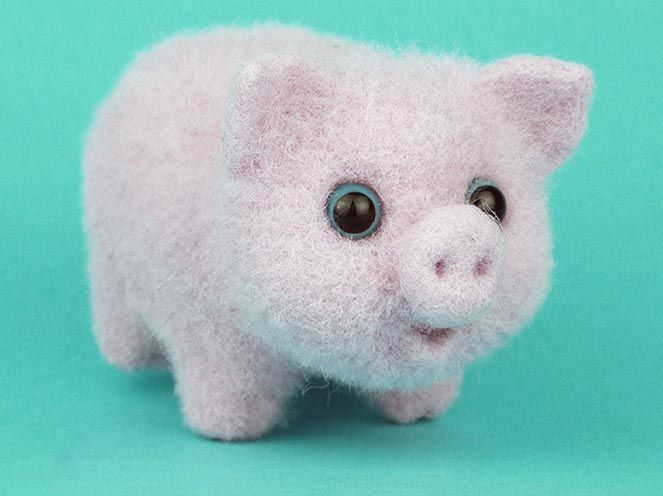 Сухое валяние игрушек из шерсти: техника с инструкциями