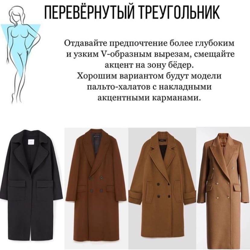 Как выбрать пальто по типу фигуры